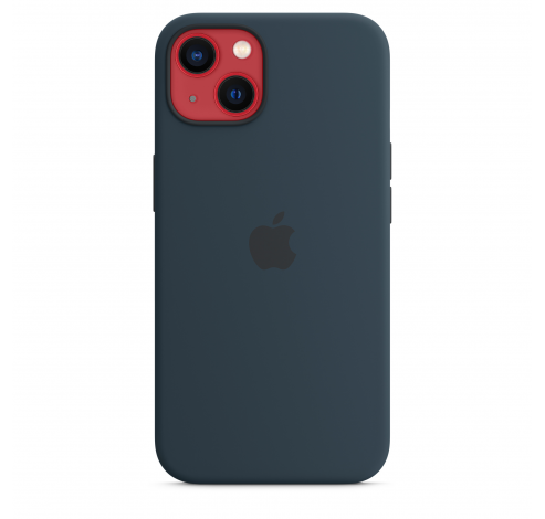 Coque en silicone avec MagSafe pour iPhone 13 - Bleu abysse  Apple