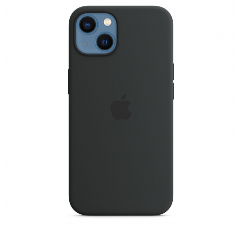 Coque en silicone avec MagSafe pour iPhone 13 - Minuit  Apple