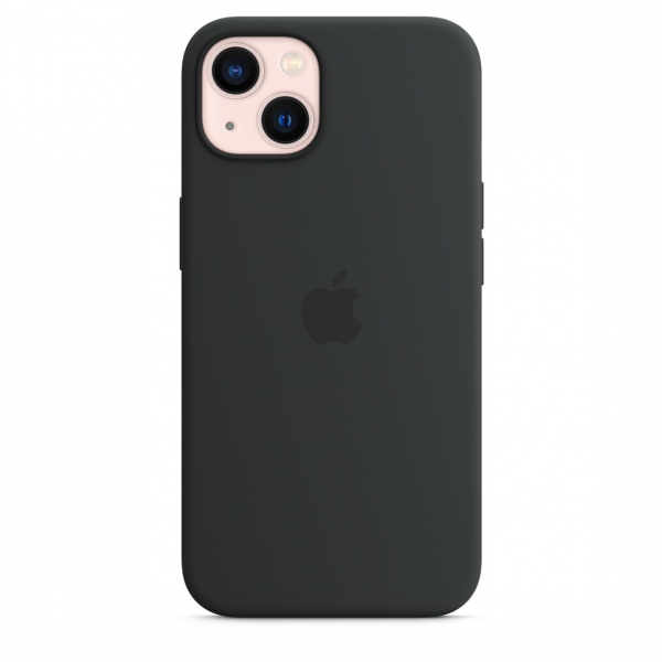 Apple Siliconenhoesje met MagSafe voor iPhone 13 - Middernacht
