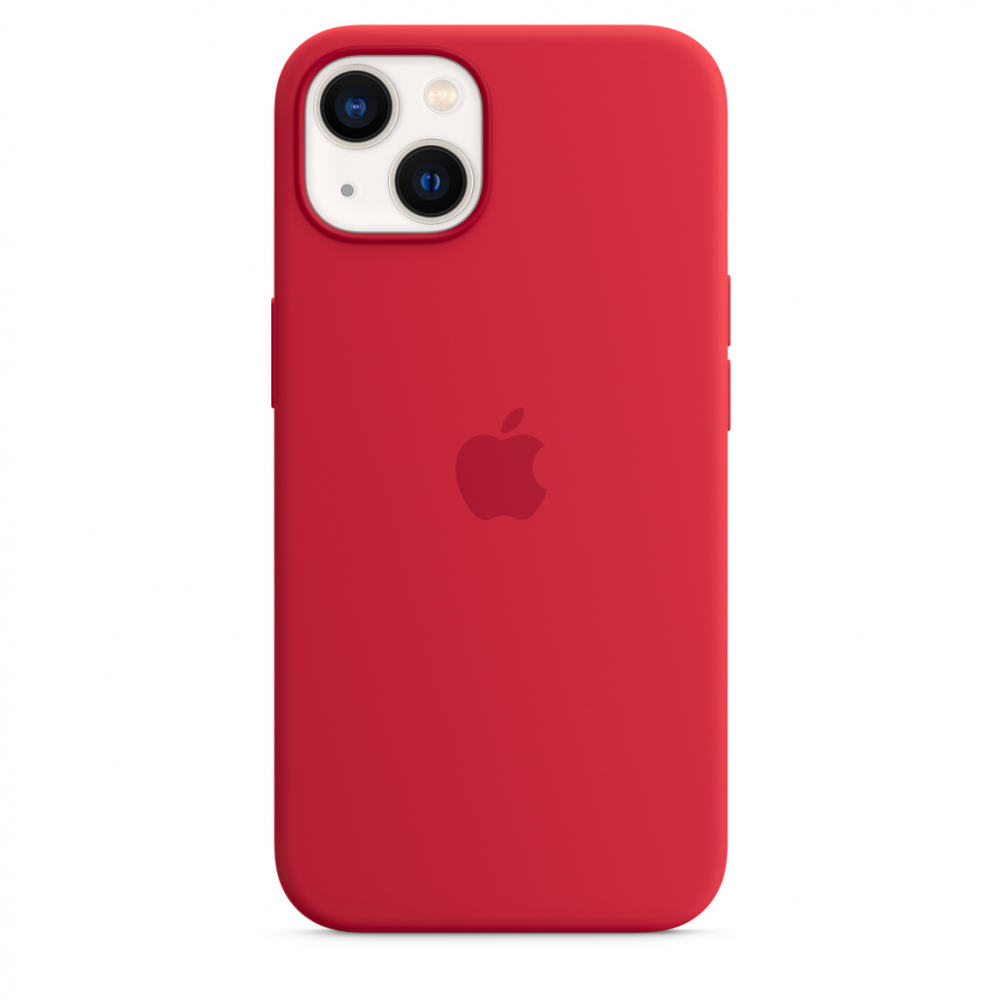 Apple Smartphonehoesje Siliconenhoesje met MagSafe voor iPhone 13 - (PRODUCT)RED