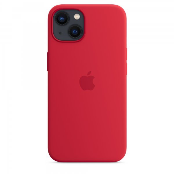Siliconenhoesje met MagSafe voor iPhone 13 - (PRODUCT)RED 