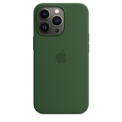Coque en silicone avec MagSafe pour iPhone 13 Pro - Trèfle Apple