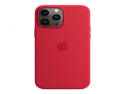 Siliconenhoesje met MagSafe voor iPhone 13 Pro Max - (PRODUCT)RED