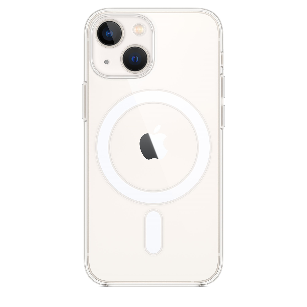 Apple Smartphonehoesje Doorzichtig hoesje met MagSafe voor iPhone 13 mini