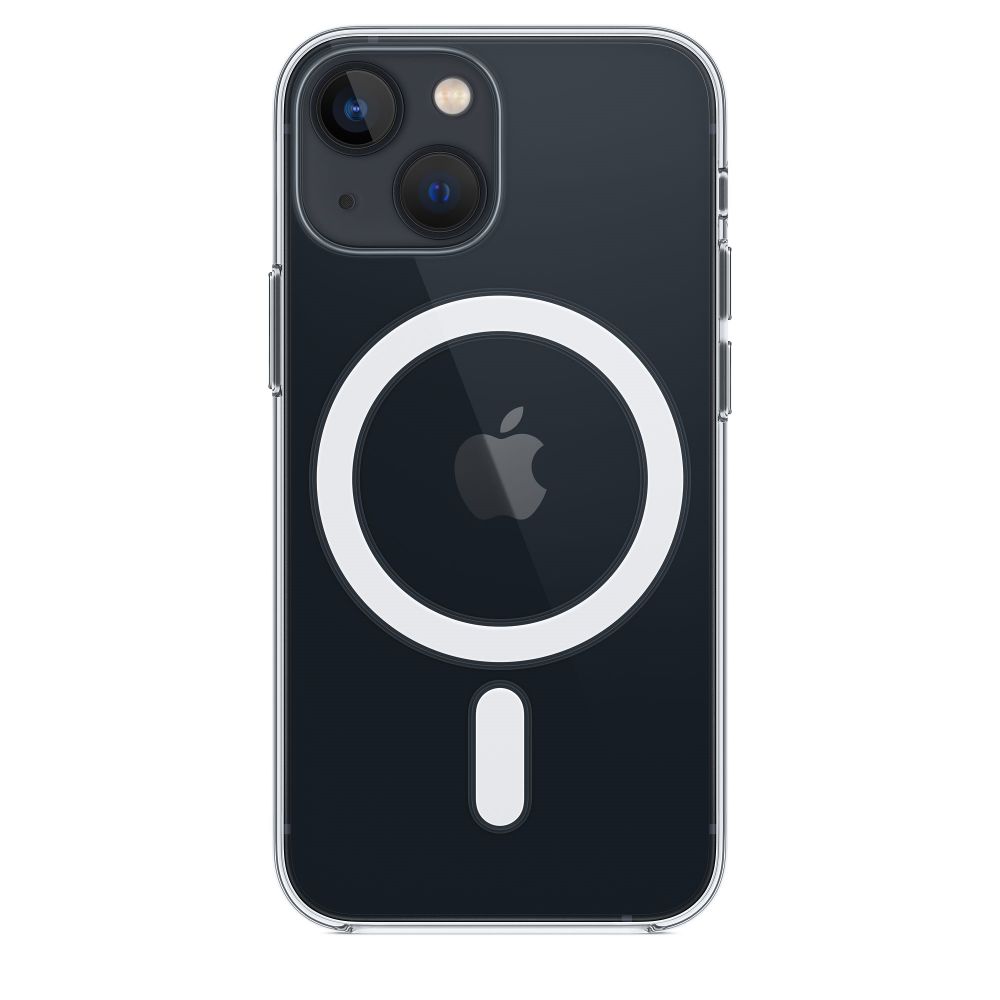 Apple Smartphonehoesje Doorzichtig hoesje met MagSafe voor iPhone 13 mini
