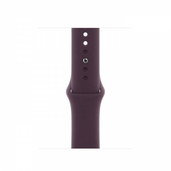 Apple Watch Series 7 GPS + Cellular 41mm Goud Roestvrij Staal met Sportbandje Donker Kers Apple Watch Series 7 GPS + Cellular 41mm Goud Roestvrij Staal met Sportbandje Donker Kers