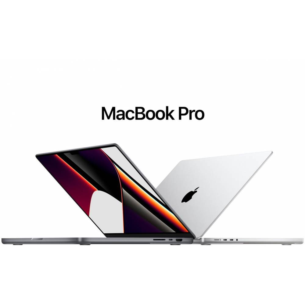 Apple Laptop MacBook Pro 14-inch M1 Pro chip 10-core CPU 16-core GPU 1TB SSD Silver