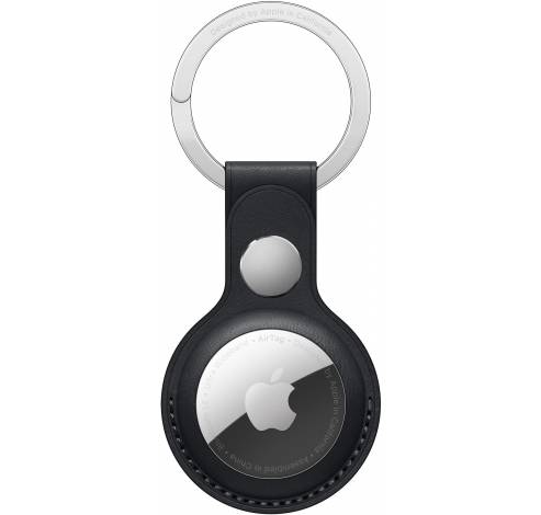 Apple airtag leather key ring midnight  Apple