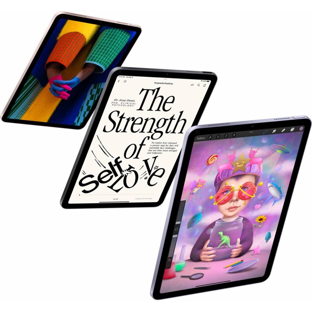 Apple Tablet 10.9-inch iPad Air Wi-Fi + Cellular 64GB Starlight