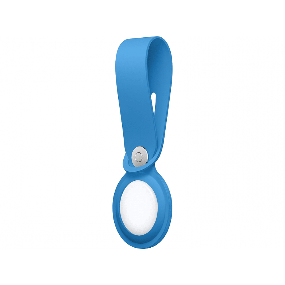 Apple Bluetooth Tracker Accessoires AirTag-hanger - Capri Blue