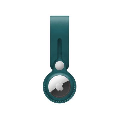 AirTag Leather Loop - Forest Green  Apple