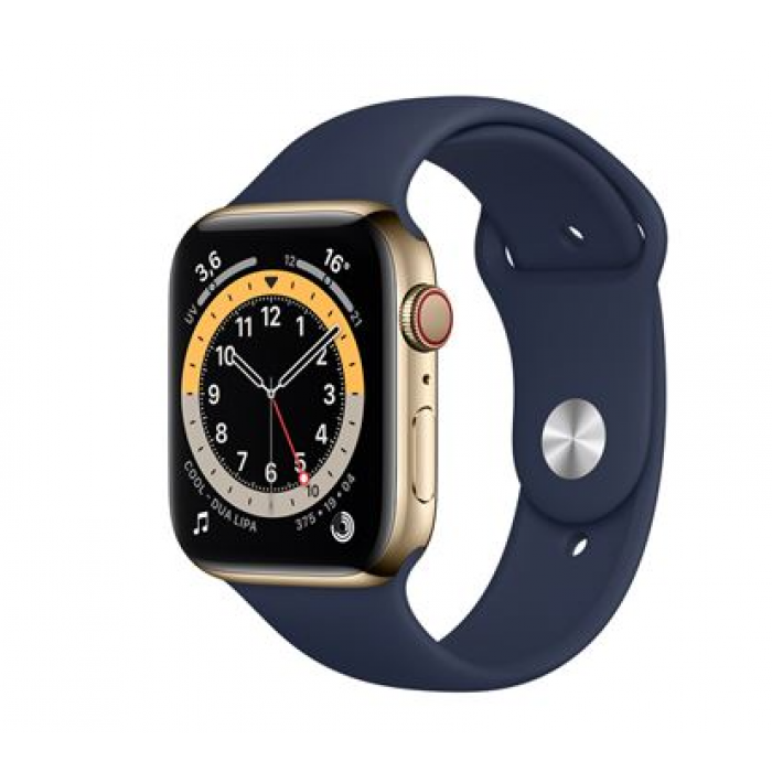 Apple watch s6 gps+cellular 44mm gold nv