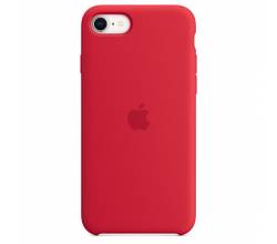 Siliconenhoesje voor iPhone SE (PRODUCT)RED Apple