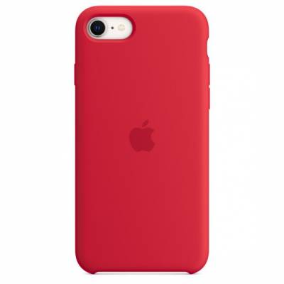 Siliconenhoesje voor iPhone SE (PRODUCT)RED Apple
