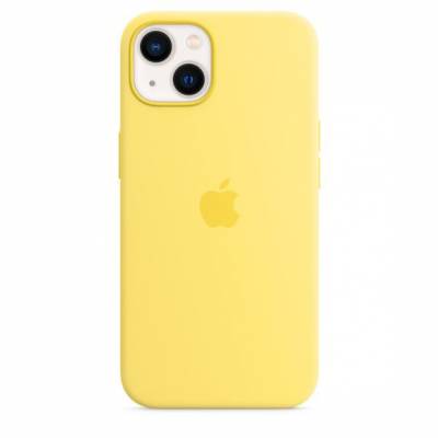 iPhone 13 silicone case lemon zest Apple
