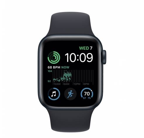 Apple Watch SE GPS 40mm Midnight Aluminium Case met Midnight Sport Band Regular  Apple
