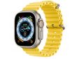 Apple Watch Ultra GPS + Cellular, 49mm Titanium Case met Yellow Ocean Band