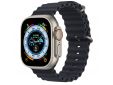 Apple Watch Ultra GPS + Cellular 49mm Titanium Case met Midnight Ocean Band