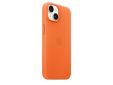 Leren hoesje met MagSafe voor iPhone 14 Orange