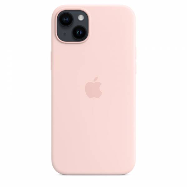 Apple Siliconenhoesje met MagSafe voor iPhone 14 Plus Chalk Pink