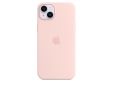 Siliconenhoesje met MagSafe voor iPhone 14 Plus Chalk Pink