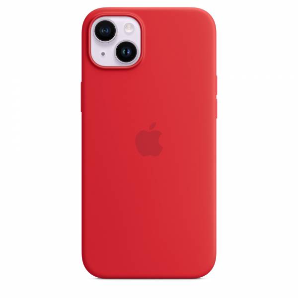 Siliconenhoesje met MagSafe voor iPhone 14 Plus (PRODUCT)RED 