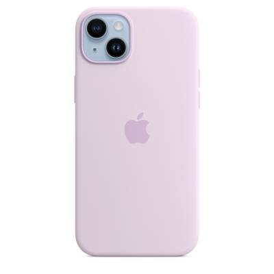Siliconenhoesje met MagSafe voor iPhone 14 Plus Lilac Apple