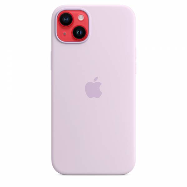 Siliconenhoesje met MagSafe voor iPhone 14 Plus Lilac 