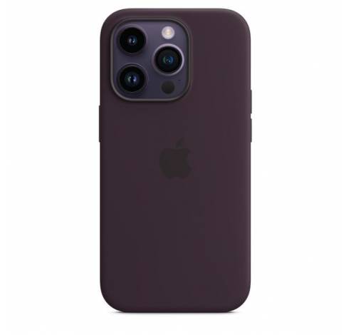Siliconenhoesje met MagSafe voor iPhone 14 Pro Elderberry  Apple