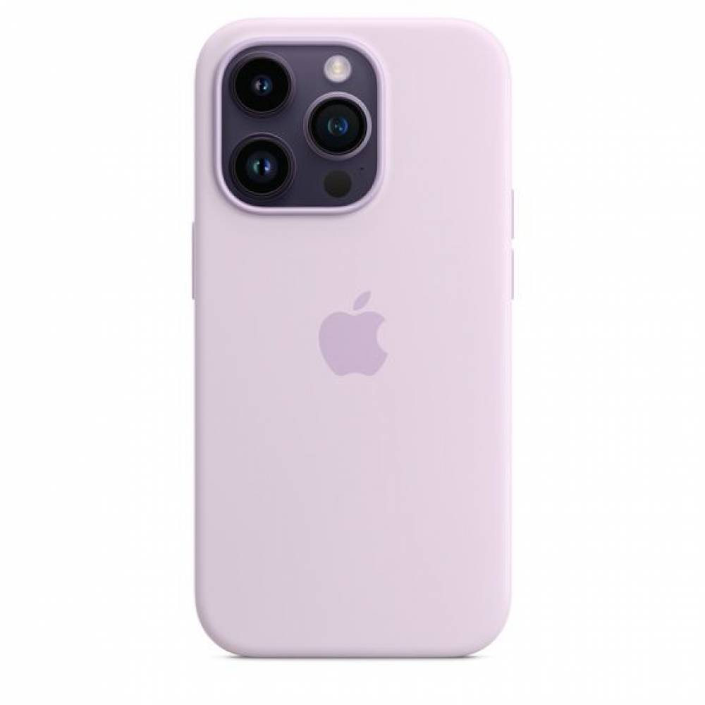 Siliconenhoesje met MagSafe voor iPhone 14 Pro Lilac 