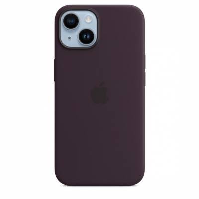 Apple iPhone 14 silicone case elderberry Apple