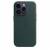 Étui en cuir avec MagSafe pour iPhone 14 Pro Forest Green Apple