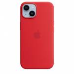 Coque en silicone avec MagSafe pour iPhone 14 (PRODUCT)RED 