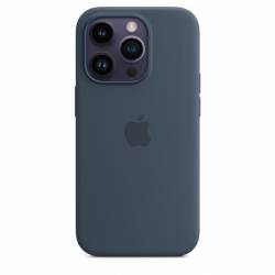 Apple iPhone 14 pro silicone case blue Apple