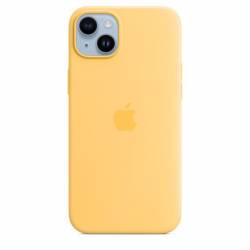 Siliconenhoesje met MagSafe voor iPhone 14 Plus Sunglow Apple