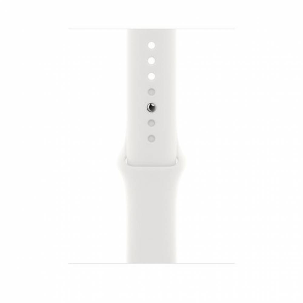 Apple Horlogebandje Sportbandje Wit (45 mm)