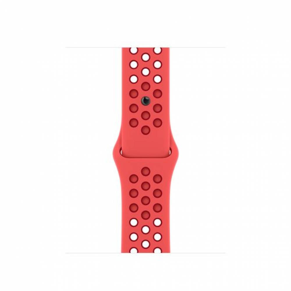 Apple Horlogebandje Sportbandje van Nike Bright Crimson/Gym Red (41 mm)