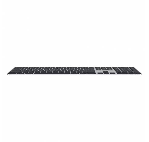 Magic Keyboard met Touch ID en numeriek toetsenblok voor Mac-modellen met Apple silicon Nederlands Zwarte toetsen  Apple