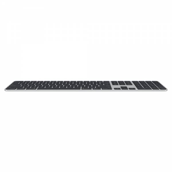 Magic Keyboard met Touch ID en numeriek toetsenblok voor Mac-modellen met Apple silicon Nederlands Zwarte toetsen 
