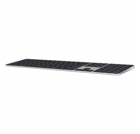 Magic Keyboard met Touch ID en numeriek toetsenblok voor Mac-modellen met Apple silicon Nederlands Zwarte toetsen  Apple