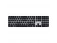 Magic Keyboard avec Touch ID et pavé numérique pour les modèles Mac avec touches noires anglaises en silicone Apple