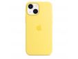 Coque en silicone avec MagSafe pour iPhone 13 mini Zeste de citron