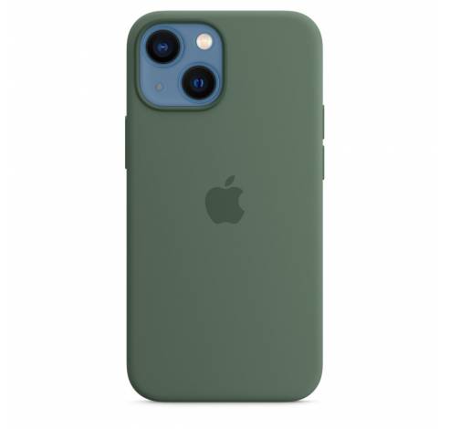 Siliconenhoesje met MagSafe voor iPhone 13 mini Eucalyptus  Apple