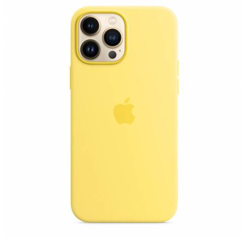 Siliconenhoesje met MagSafe voor iPhone 13 Pro Max Citroenzeste  Apple