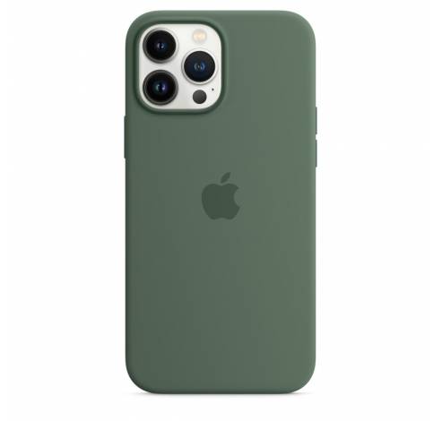 Siliconenhoesje met MagSafe voor iPhone 13 Pro Max Eucalyptus  Apple