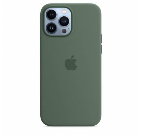 Siliconenhoesje met MagSafe voor iPhone 13 Pro Max Eucalyptus  Apple