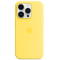 Apple iPhone 14 pro sil case can yellow 