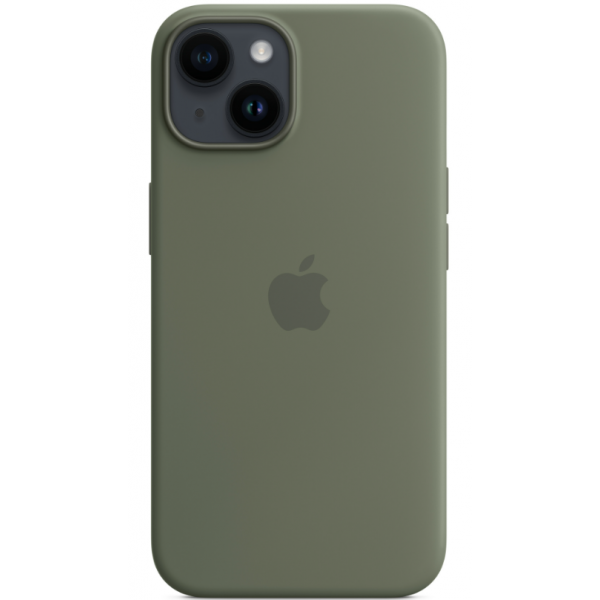 Apple iPhone 14 sil case olive 