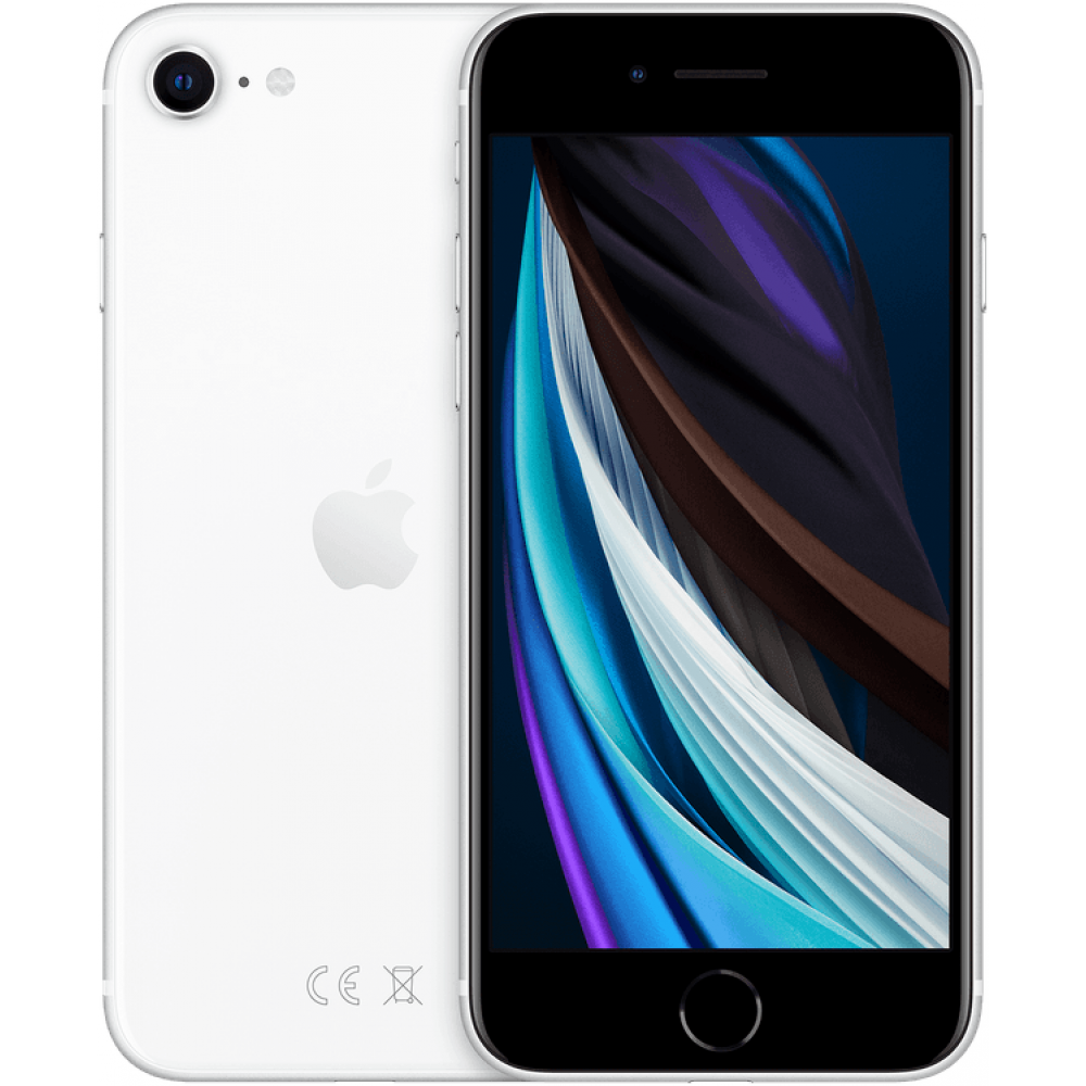 Refurbished iPhone SE (2020) 128GB White C Grade 