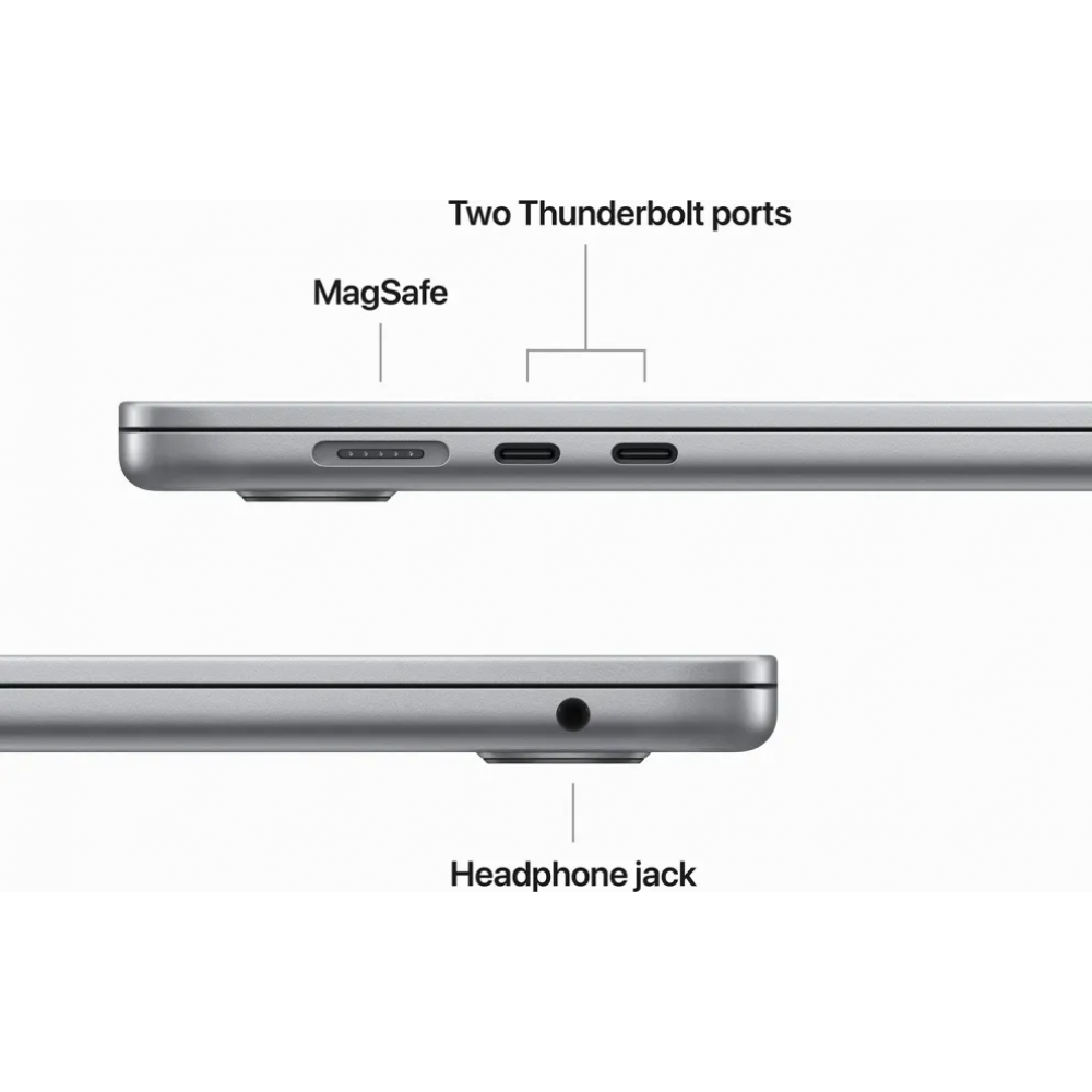 Apple Laptop 15-inch MacBook Air M2 512GB - Space Grey